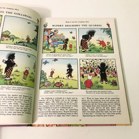 1976 Rupert The Daily Express Annual Beaverbrook Newspapers Ltd Book - Picture 12 of 16